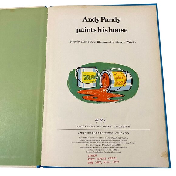 Andy Pandy Hardcover Childrens Picture Book Lot of 6 Vintage 1970s British - Picture 5 of 15